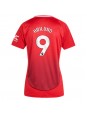 Manchester United Rasmus Hojlund #9 Replika Hemmakläder Dam 2024-25 Kortärmad